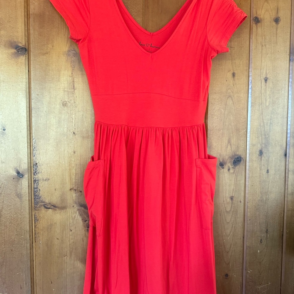 Love Hanna Vibrant Red Women's Dress